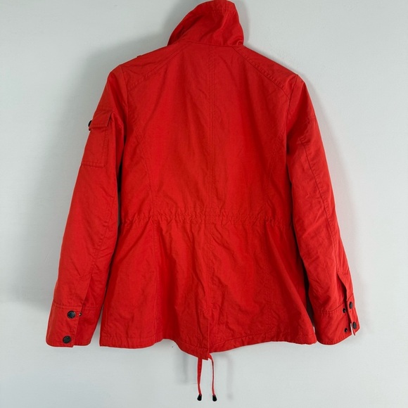 Michael Kors Vibrant Red Utility Jacket, Size S - Picture 2 of 14